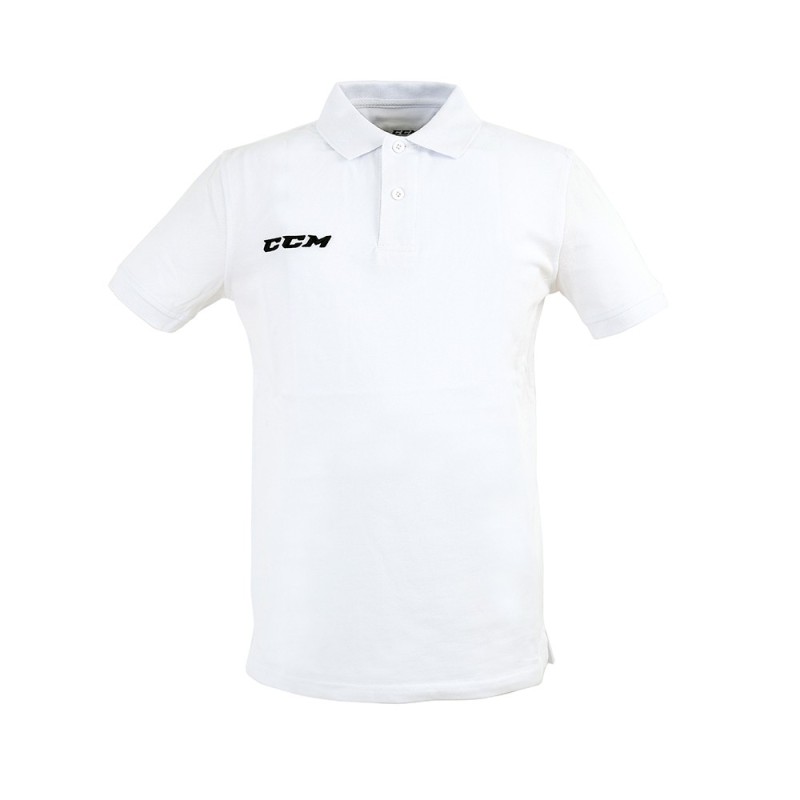 CCM Adult Team Pique Polo T-Shirt