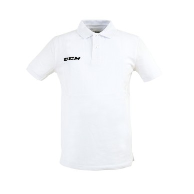 CCM Adult Team Pique Polo T-Shirt