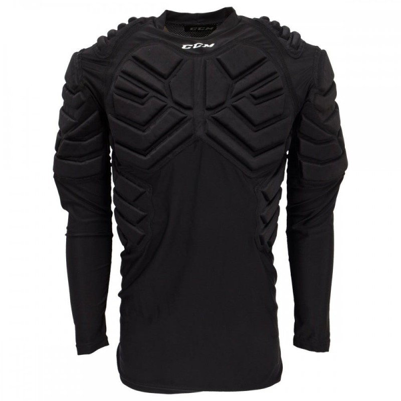 CCM Junior Goalie Long Sleeve Padded Shirt