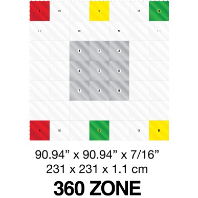 360 ZONE Stickhandling and Fitness Surface