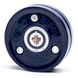 GREEN BISCUIT Winnipeg Jets Off Ice Training Hockey Puck