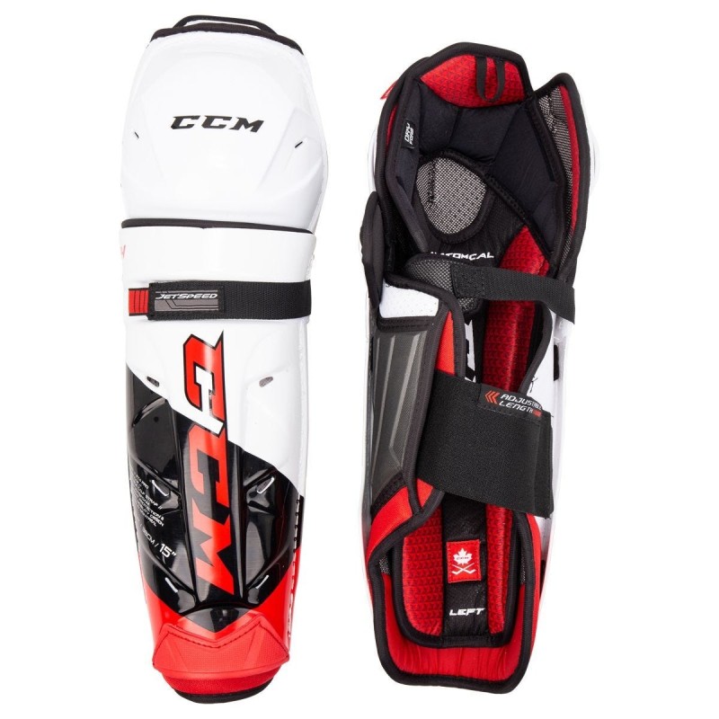 CCM Jetspeed FT4 Pro Junior Shin Guards