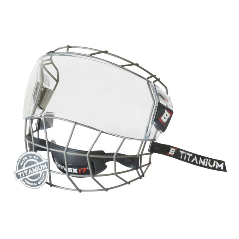 BOSPORT Convex17 Titanium Junior Full Face Protector