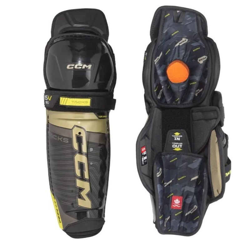 CCM Tacks AS-V Pro Junior Shin Guards