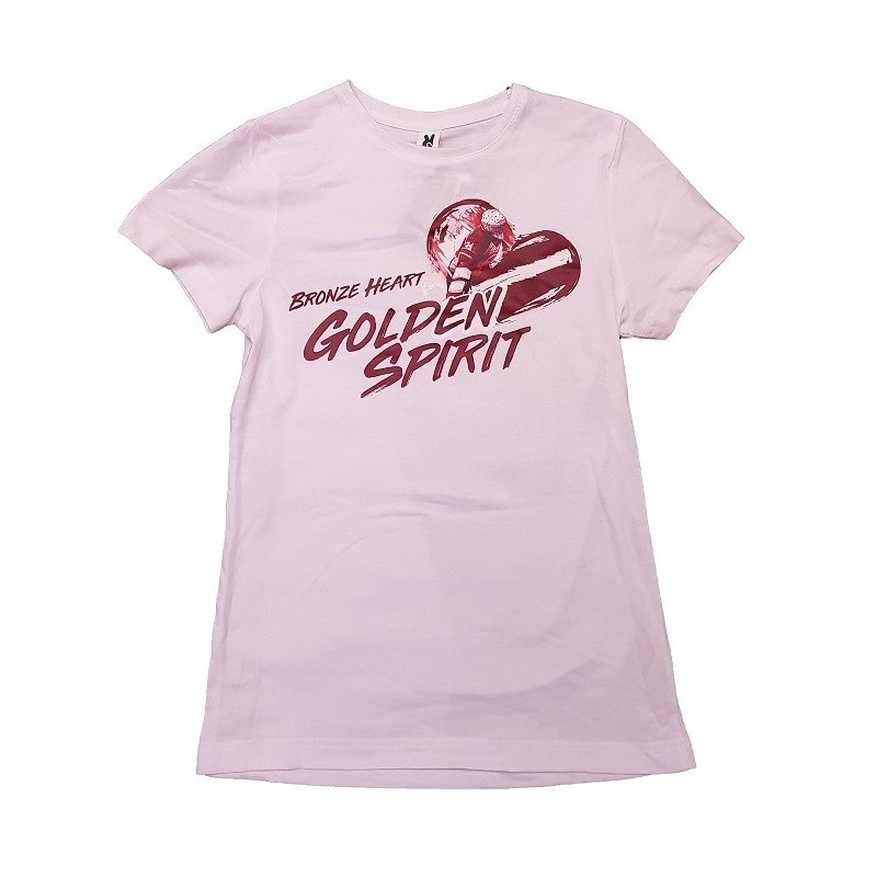 HOKEJAM.LV Women Bronze Heart Golden Spirit T-Shirt