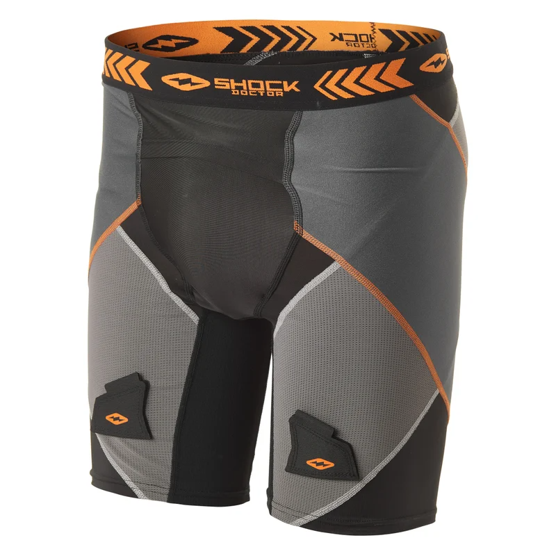 SHOCK DOCTOR Senior X-Fit Cross Hockey Compression Short with Aircore Hard Cup SD30160