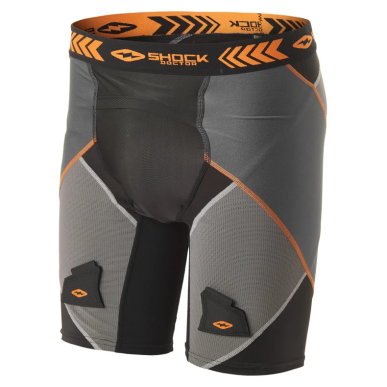 SHOCK DOCTOR Senior X-Fit Cross Hockey Compression Short with Aircore Hard Cup SD30160