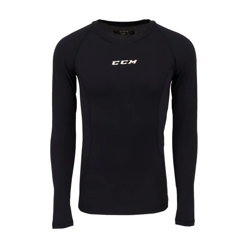 CCM Performance Senior Long Sleeve Compression Shirt