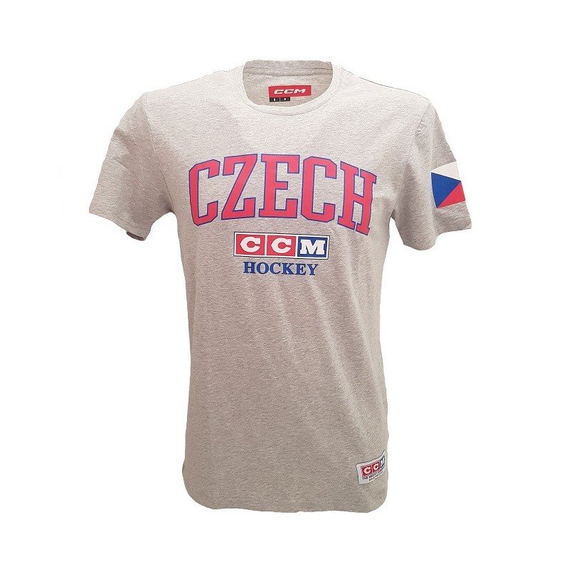 CCM SS Tee Czech Republic Senior T-Shirt