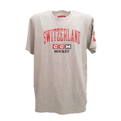 CCM SS Tee Switzerland Senior T-Shirt