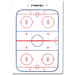 TRONX Hockey Coaching Tactic Board 9X13IN