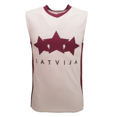 Junior Team Latvia Basketball Fan Jersey