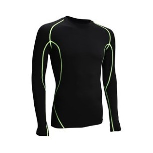 AVENTO Compression Adult Long Sleeve Shirt