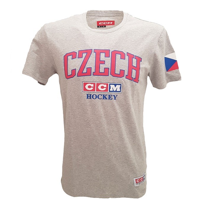 CCM SS Tee Czech Republic Senior T-Shirt