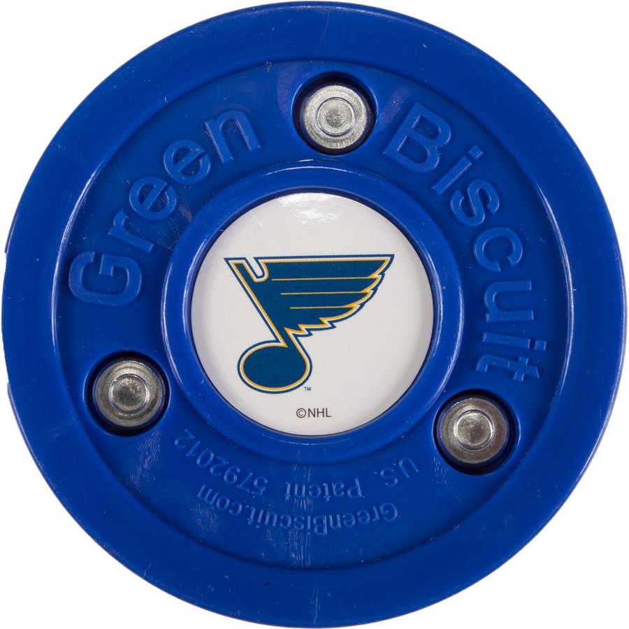 GREEN BISCUIT St.Louis Blues Off Ice Training Hockey Puck, Roller